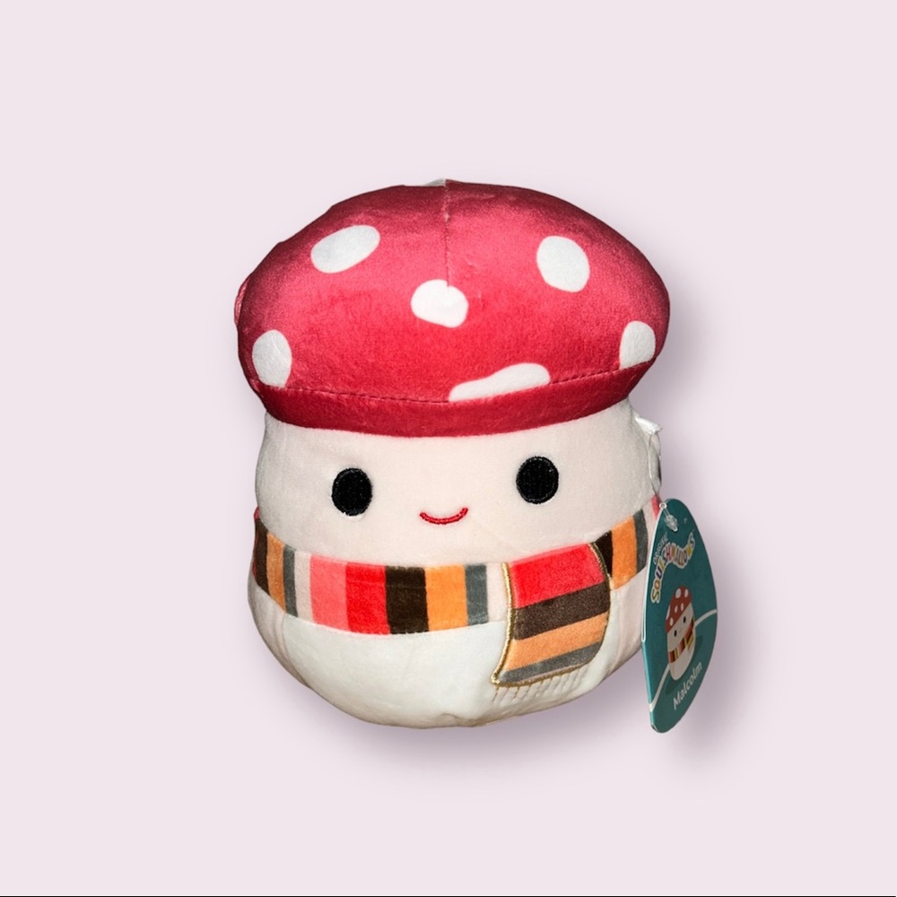 LAST CHANCE 7.5” Fall Malcolm Squishmallow With Scarf